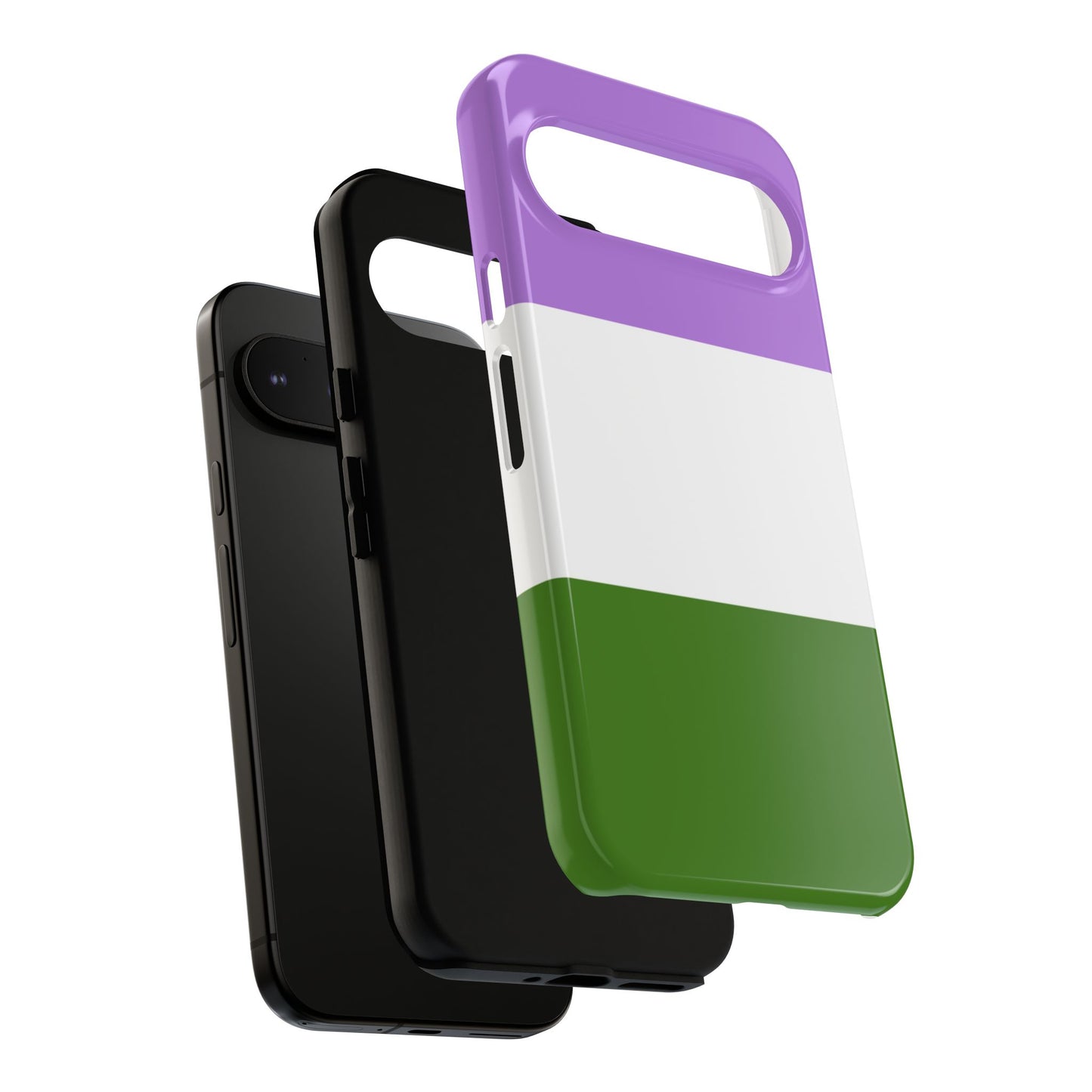 Genderqueer Pride Google Pixel Phone Case – LGBTQ Protective Cover for Pixel 6 7 8 9