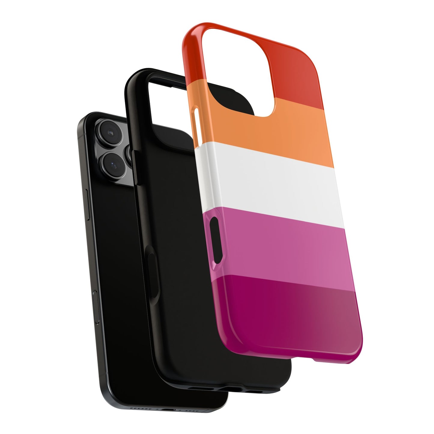 Lesbian Pride iPhone Case – LGBTQ Flag Protective Cover for iPhone 11 12 13 14 15 16 17