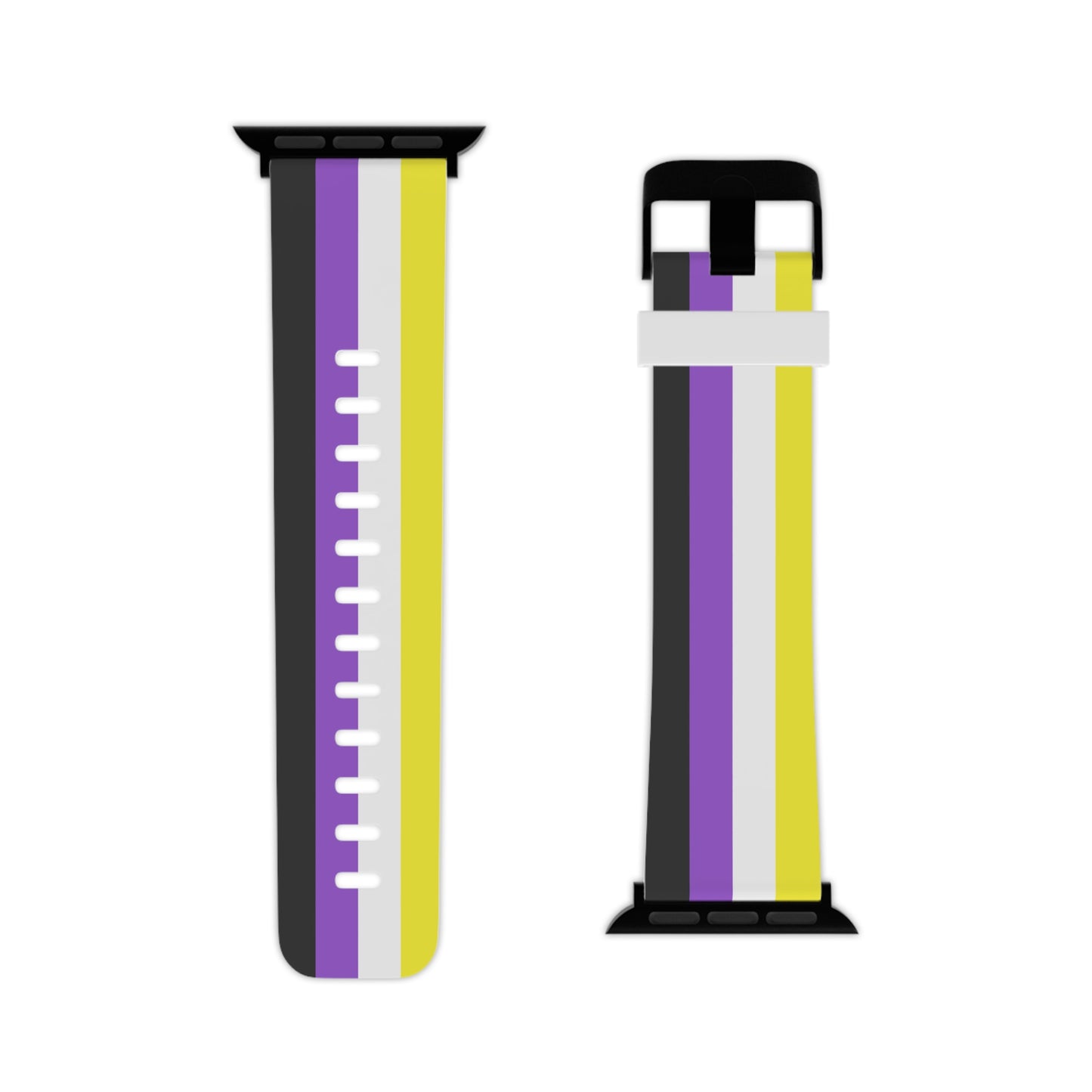 Non Binary Pride Apple Watch Band – LGBTQ Silicone Strap