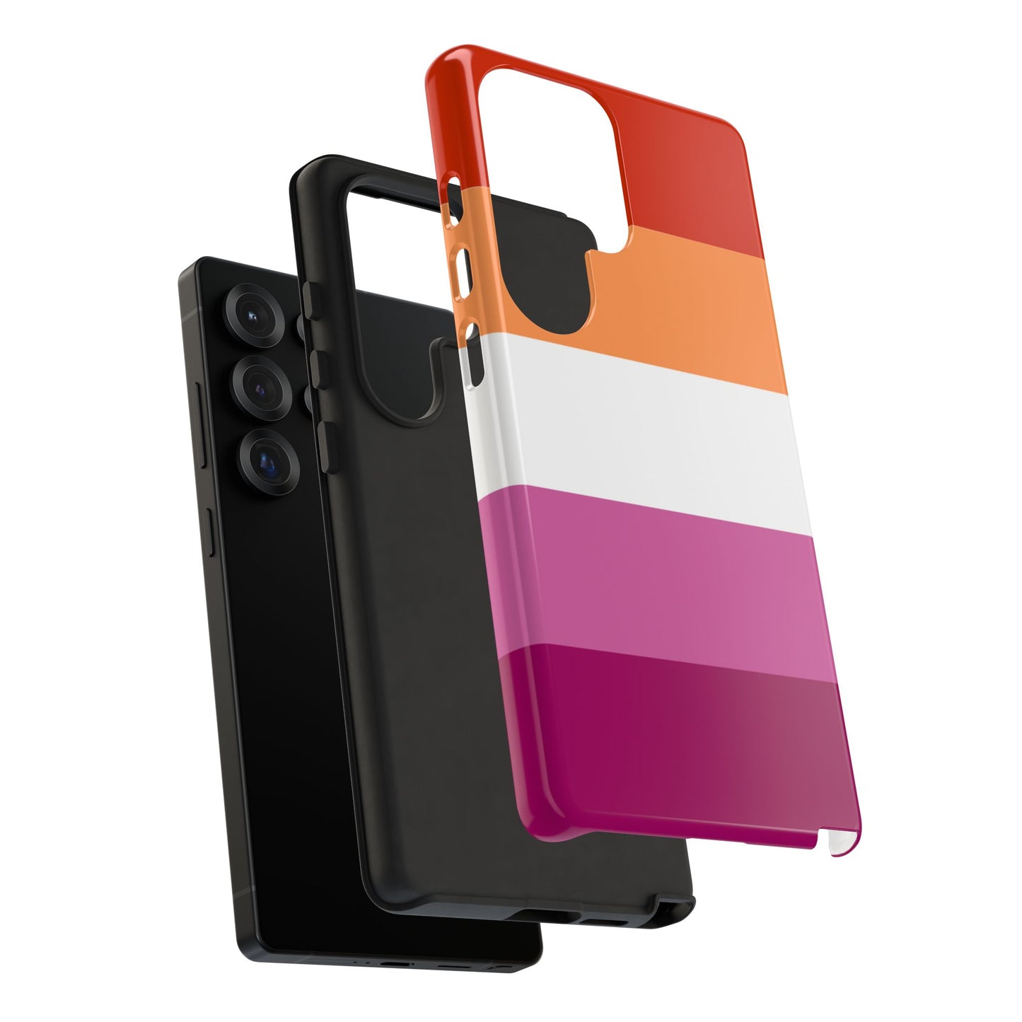 Lesbian Pride Samsung Phone Case – LGBTQ Flag Protective Cover for Galaxy S21 S22 S23 S24 S25
