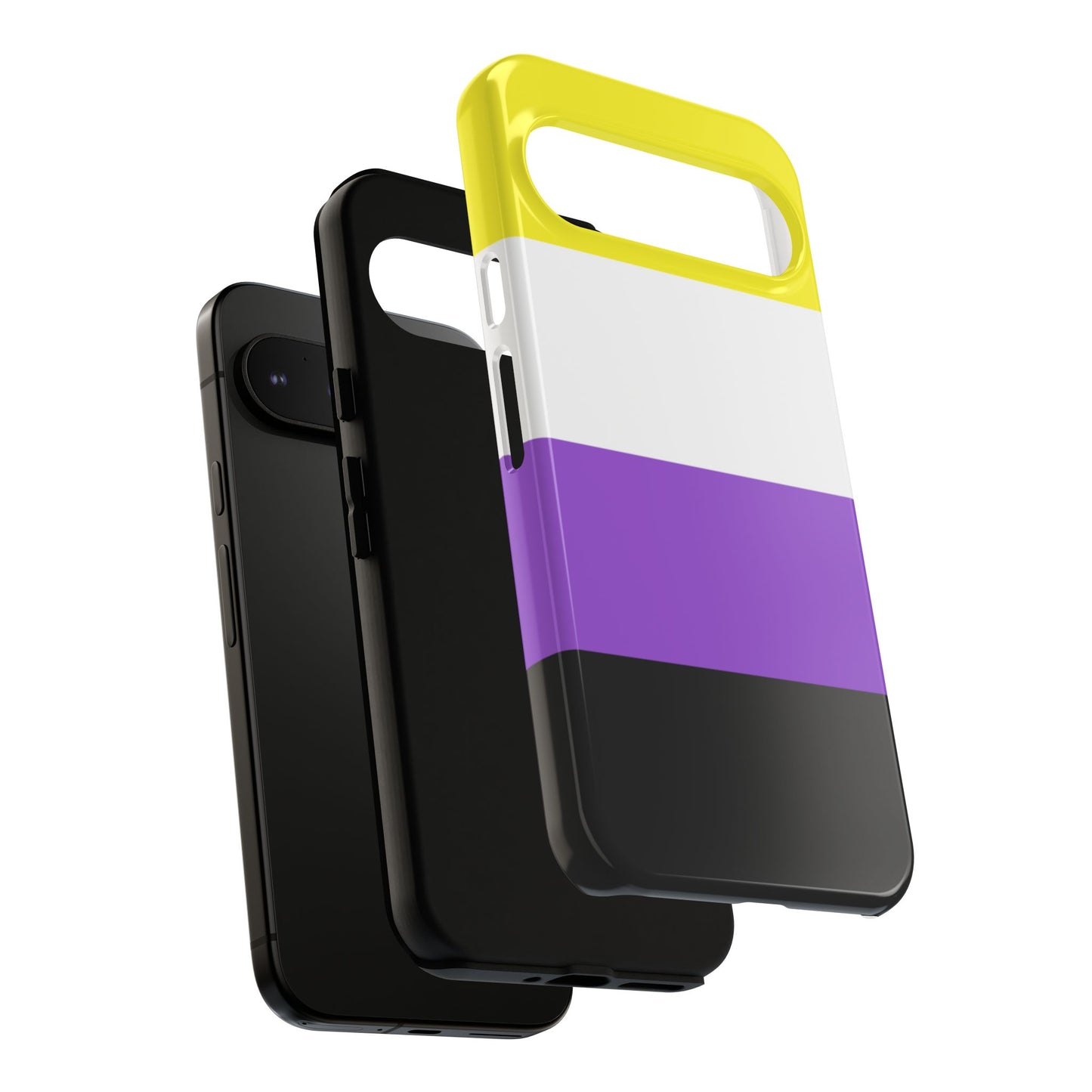 Nonbinary Pride Google Pixel Phone Case – LGBTQ Protective Cover for Pixel 6 7 8 9
