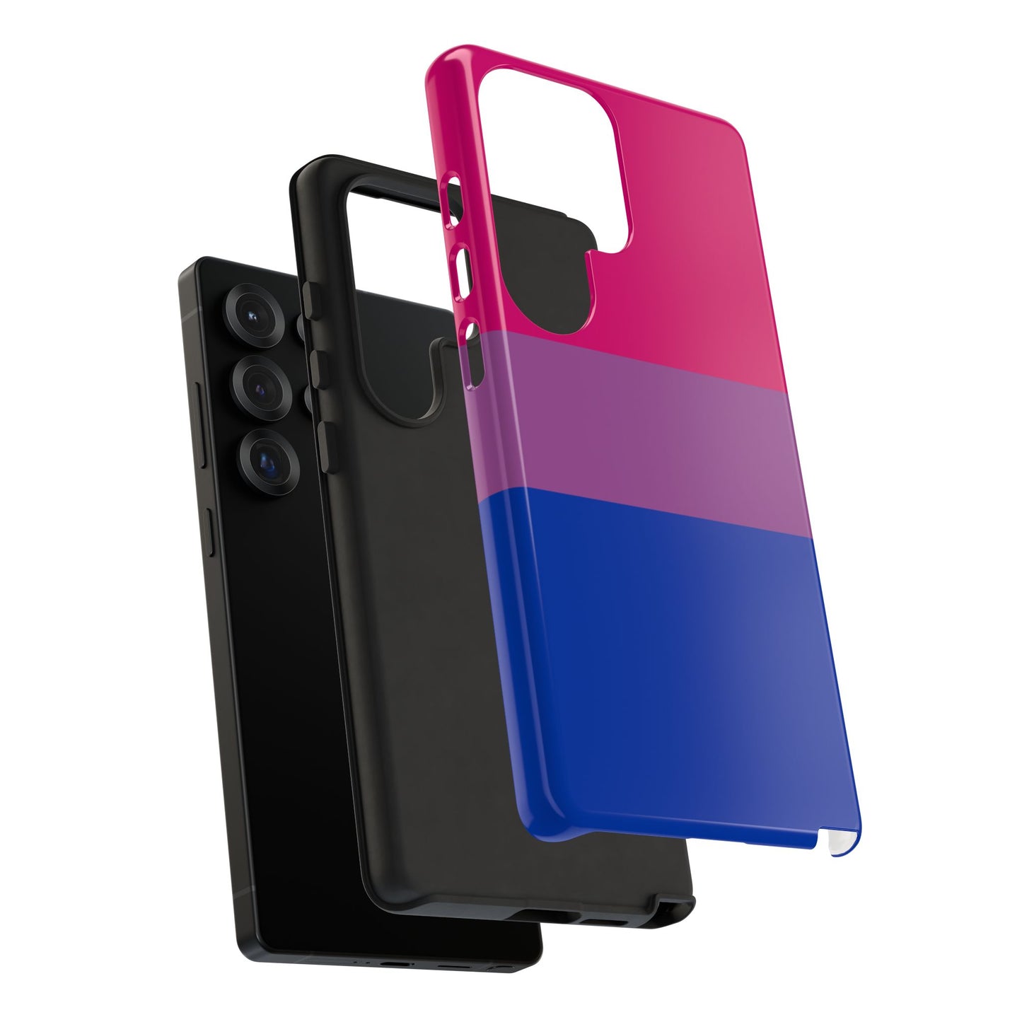 Bisexual Pride Samsung Phone Case – LGBTQ Flag Protective Cover for Galaxy S21 S22 S23 S24 S25