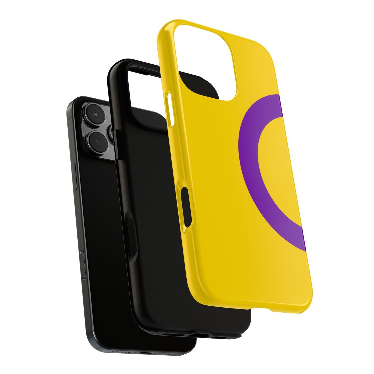 Intersex Pride iPhone Case – LGBTQ Flag Protective Cover for iPhone 11 12 13 14 15 16 17