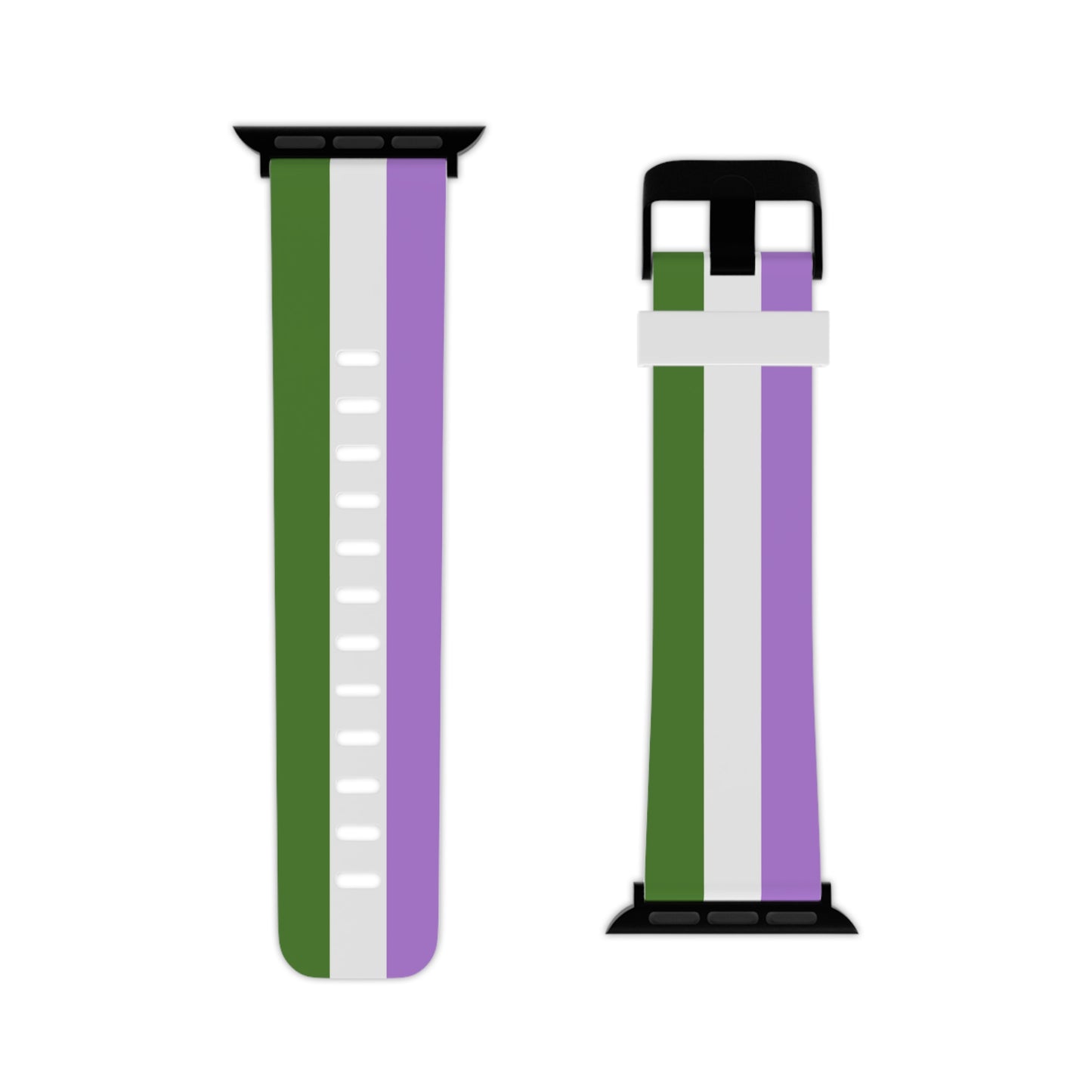 Genderqueer Pride Apple Watch Band – LGBTQ Silicone Strap