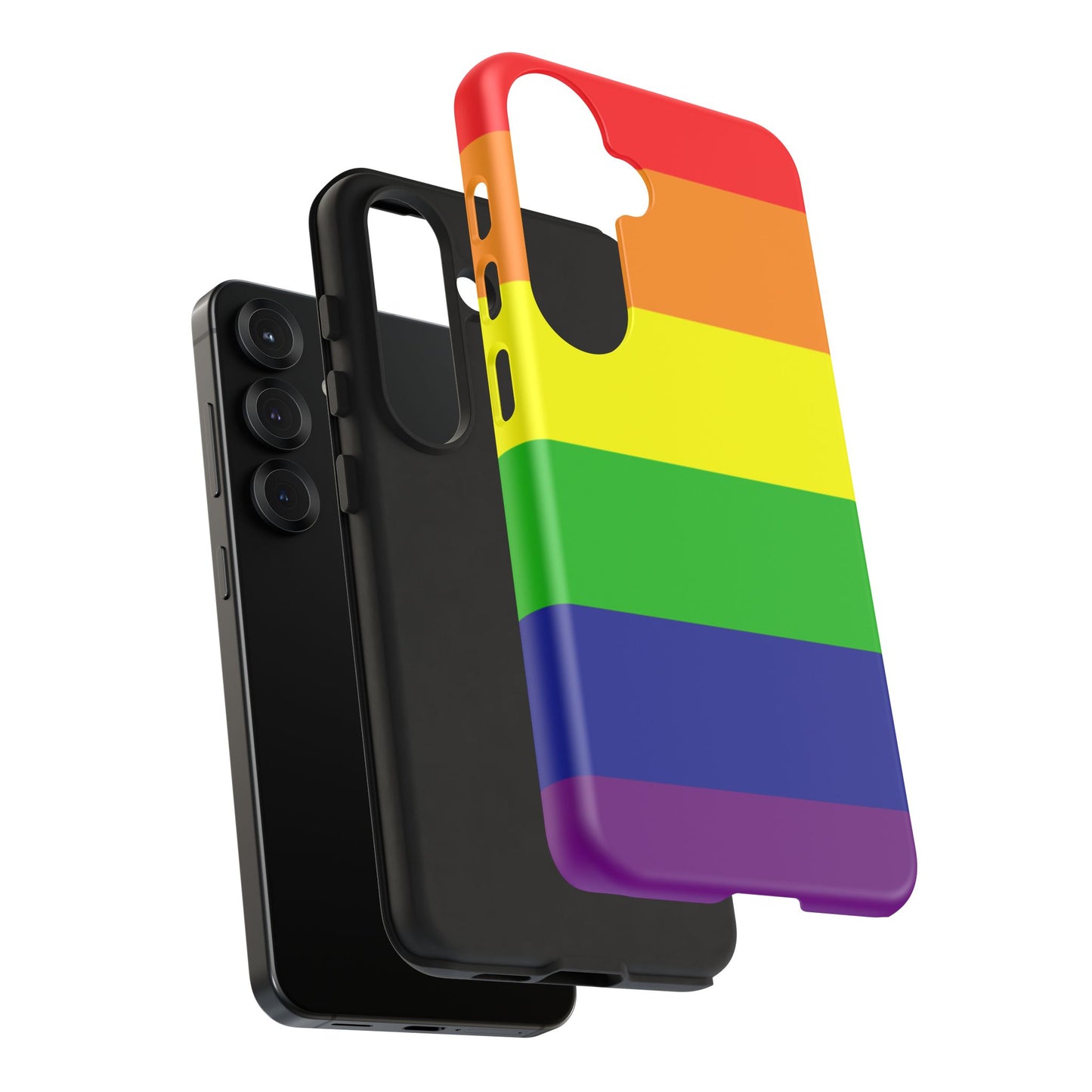 Rainbow Pride Samsung Phone Case – LGBTQ Flag Protective Cover for Galaxy S21 S22 S23 S24 S25