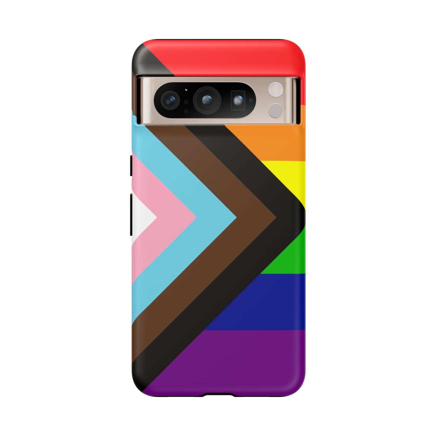 Progress Pride Google Pixel Phone Case – LGBTQ Protective Cover for Pixel 6 7 8 9