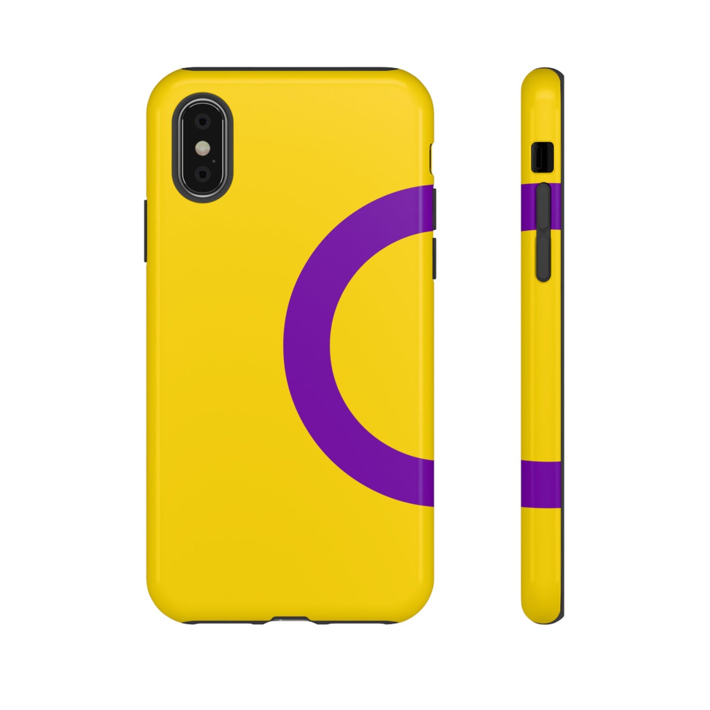 Intersex Pride iPhone Case – LGBTQ Flag Protective Cover for iPhone 11 12 13 14 15 16 17