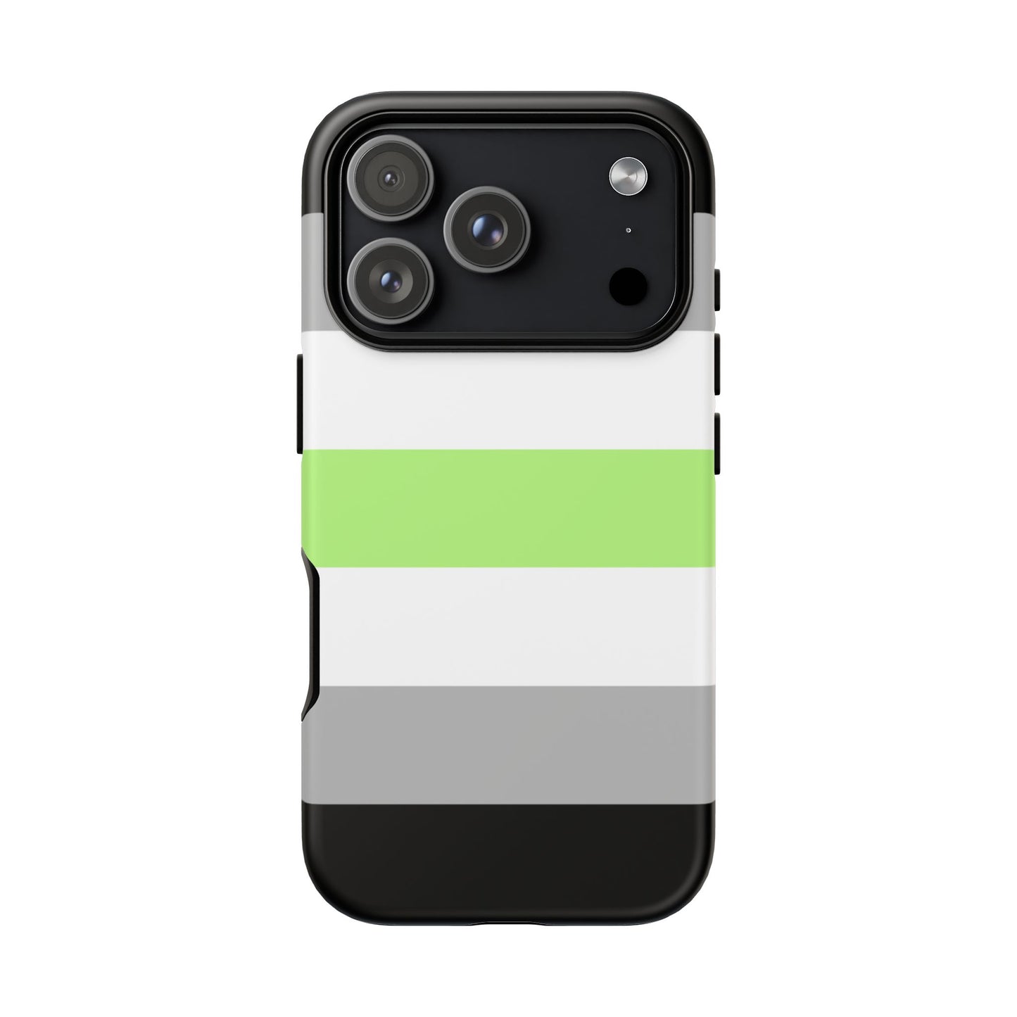 Agender Pride iPhone Case – LGBTQ Flag Protective Cover for iPhone 11 12 13 14 15 16 17
