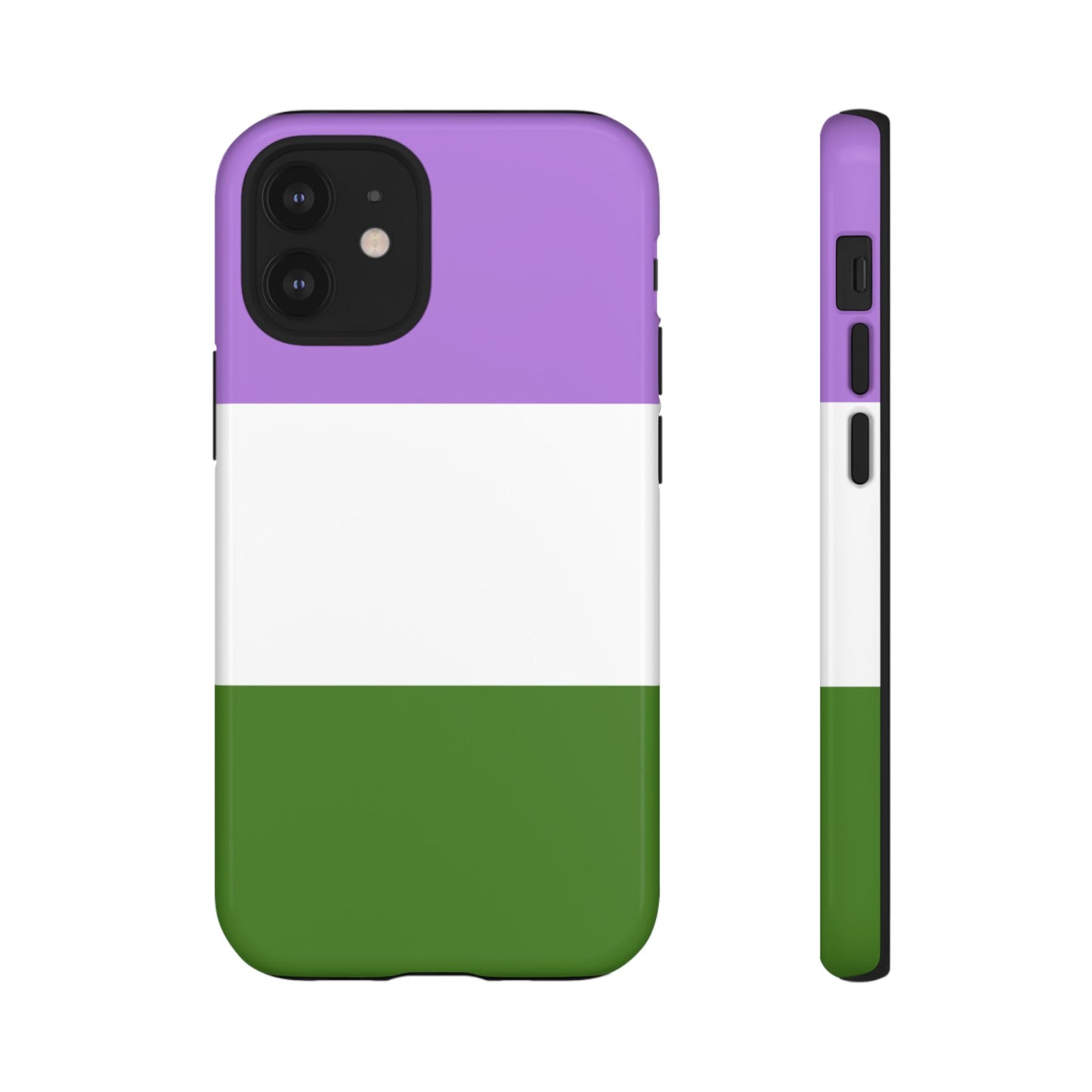 Genderqueer Pride iPhone Case – LGBTQ Flag Protective Cover for iPhone 11 12 13 14 15 16 17