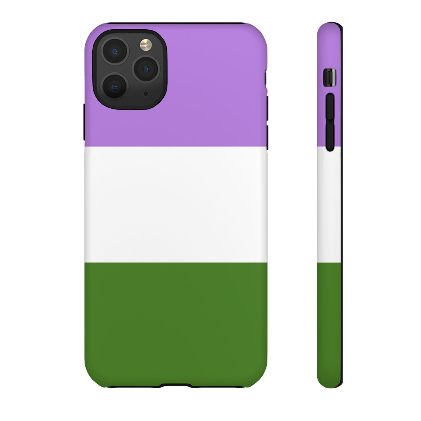 Genderqueer Pride iPhone Case – LGBTQ Flag Protective Cover for iPhone 11 12 13 14 15 16 17