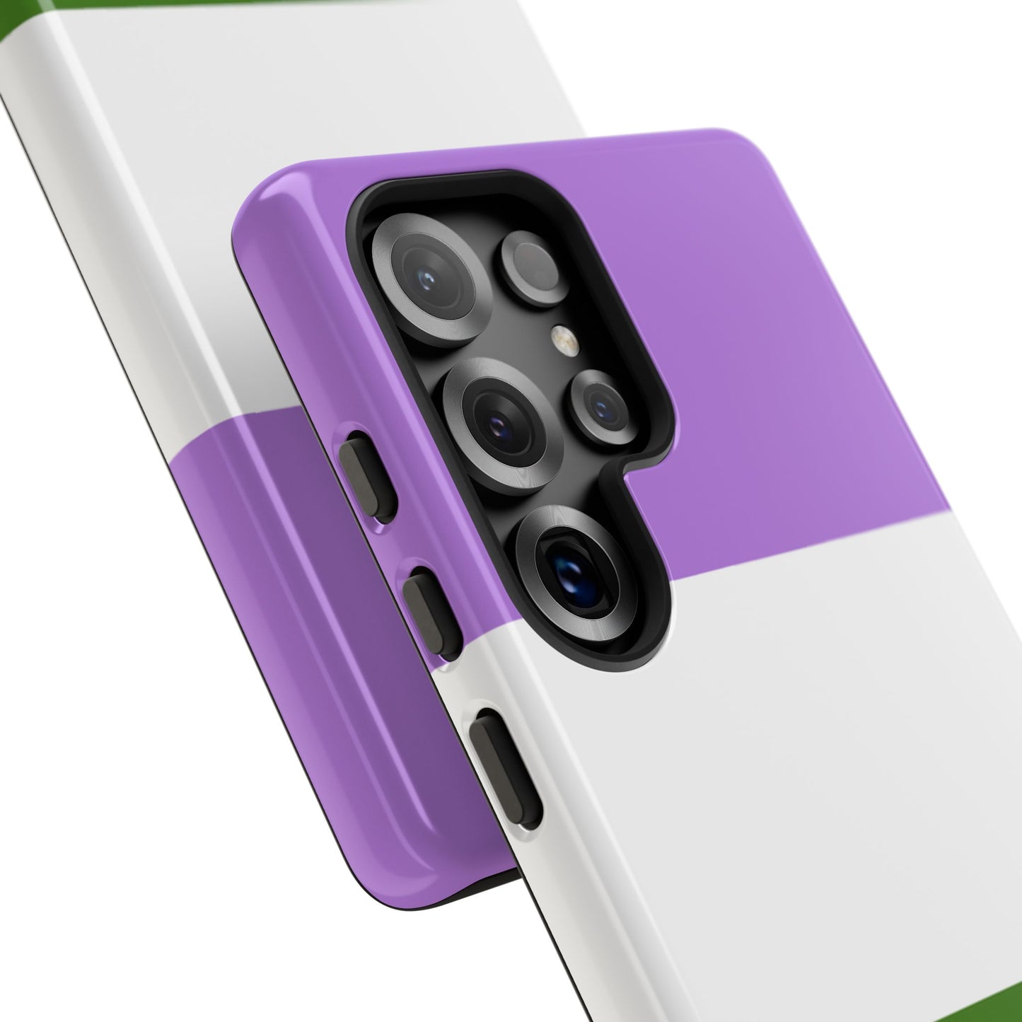 Genderqueer Pride Samsung Phone Case – LGBTQ Flag Protective Cover for Galaxy S21 S22 S23 S24 S25