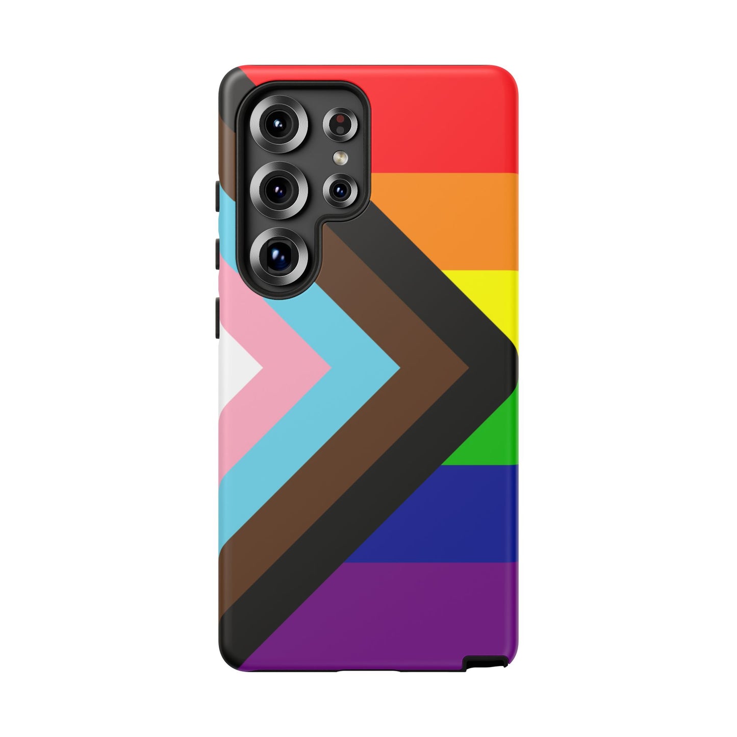 Progress Pride Samsung Phone Case – LGBTQ Flag Protective Cover for Galaxy S21 S22 S23 S24 S25