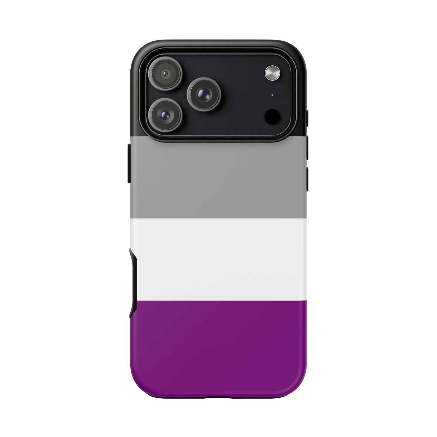 Asexual Pride iPhone Case – LGBTQ Flag Protective Cover for iPhone 11 12 13 14 15 16 17