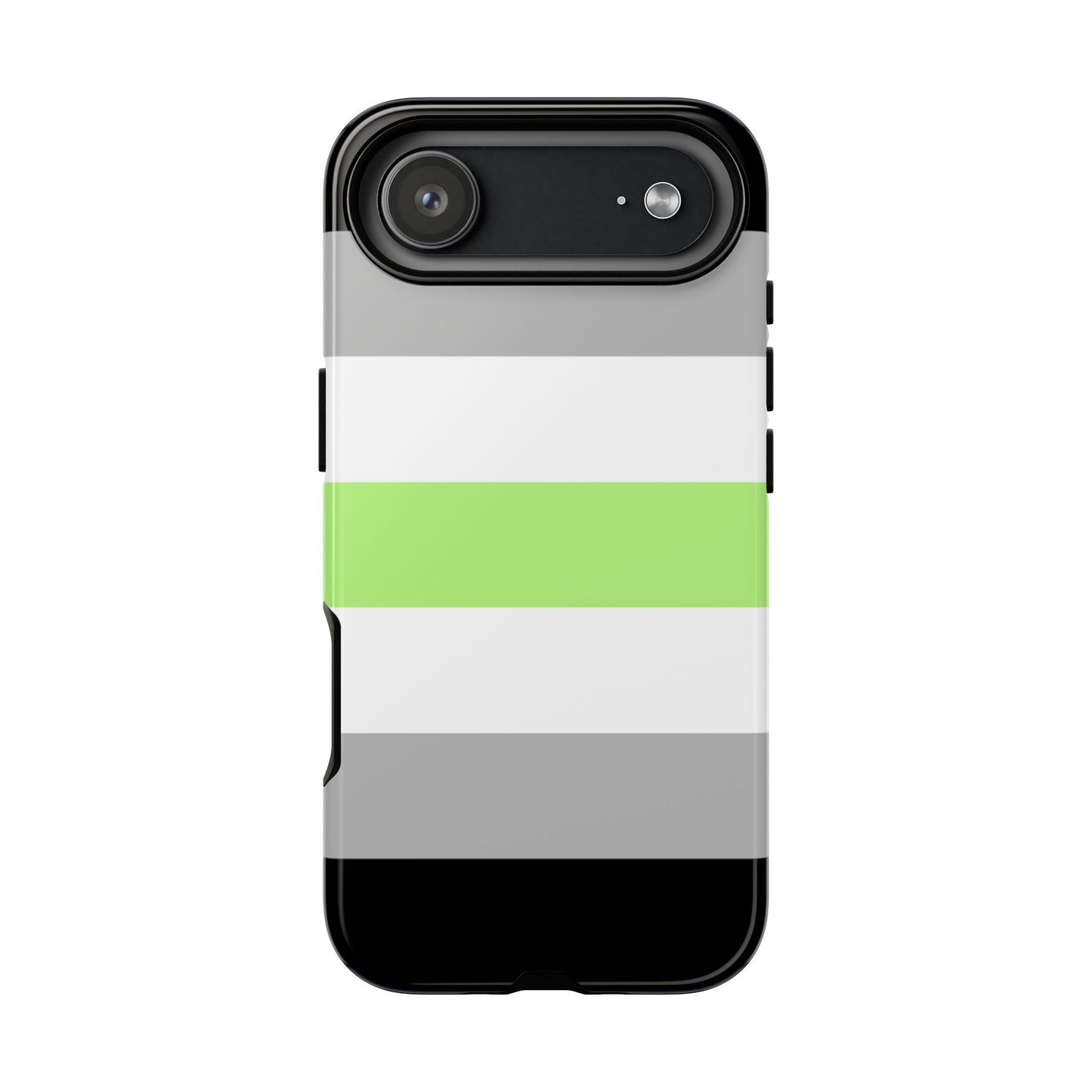 Agender Pride iPhone Case – LGBTQ Flag Protective Cover for iPhone 11 12 13 14 15 16 17