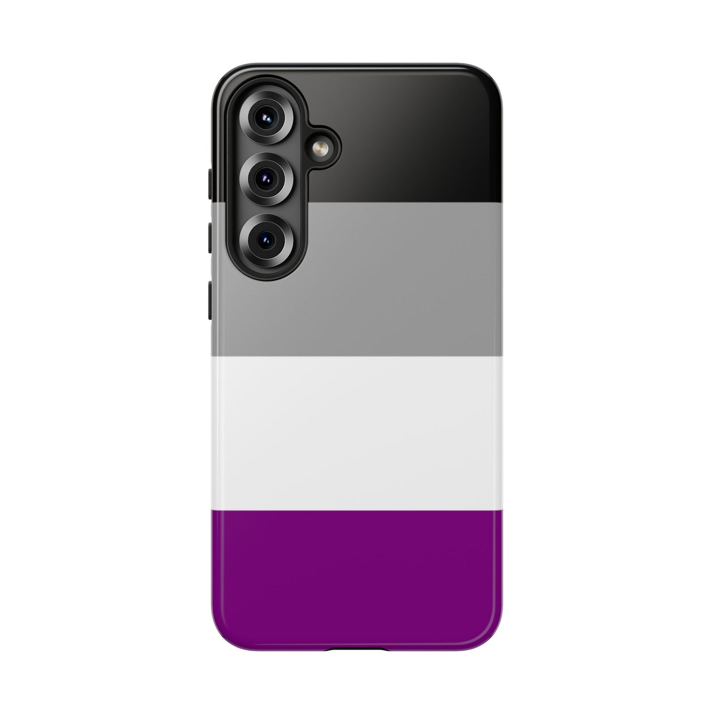 Asexual Pride Samsung Phone Case – LGBTQ Flag Protective Cover for Galaxy S21 S22 S23 S24 S25