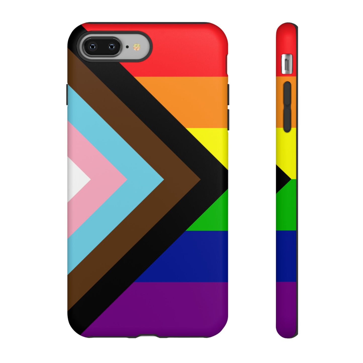 Progress Pride iPhone Case – LGBTQ Flag Protective Cover for iPhone 11 12 13 14 15 16 17