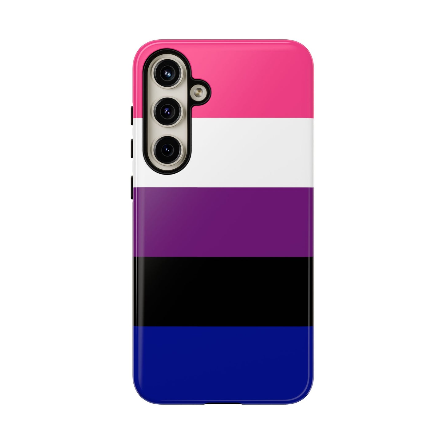 Genderfluid Pride Samsung Phone Case – LGBTQ Flag Protective Cover for Galaxy S21 S22 S23 S24 S25