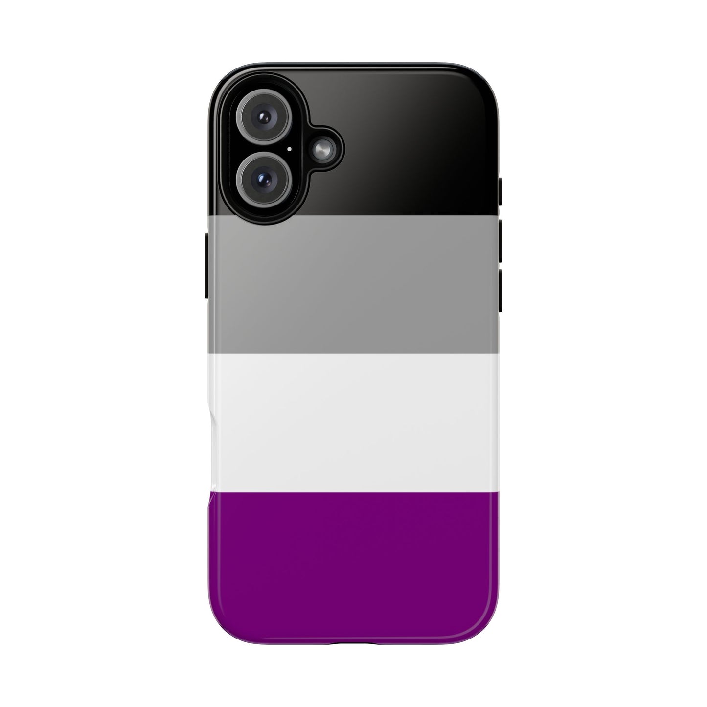 Asexual Pride iPhone Case – LGBTQ Flag Protective Cover for iPhone 11 12 13 14 15 16 17