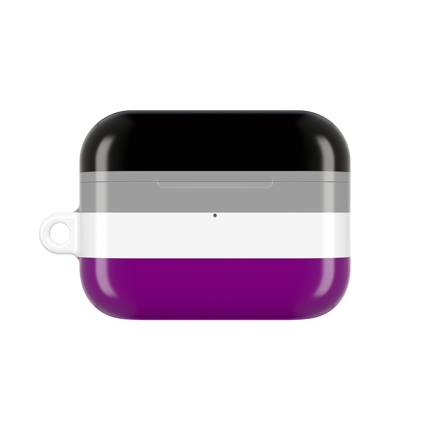 Asexual Pride Flag AirPods Case Cover | LGBTQ AirPods Case for AirPods Pro & Gen 1–4