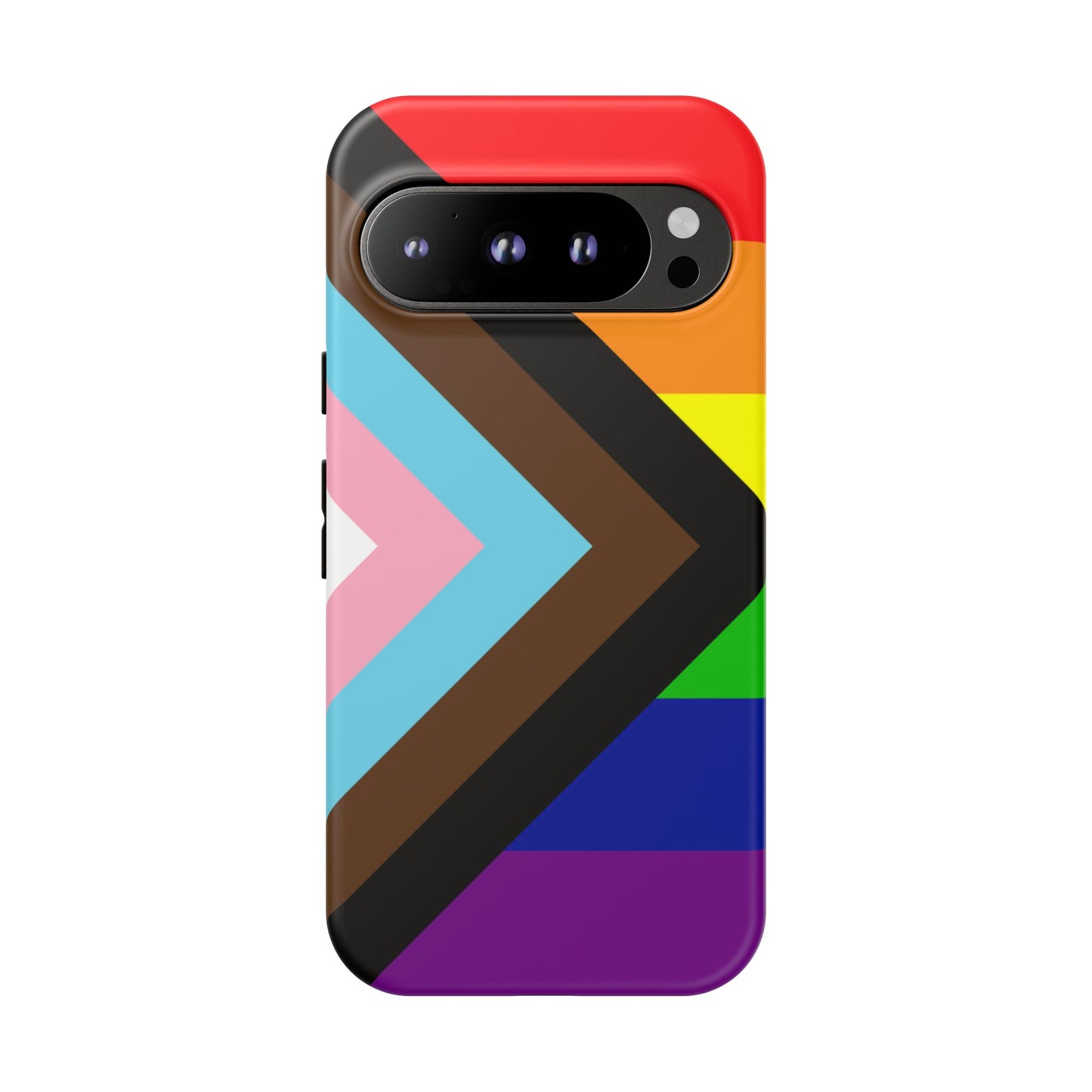Progress Pride Google Pixel Phone Case – LGBTQ Protective Cover for Pixel 6 7 8 9