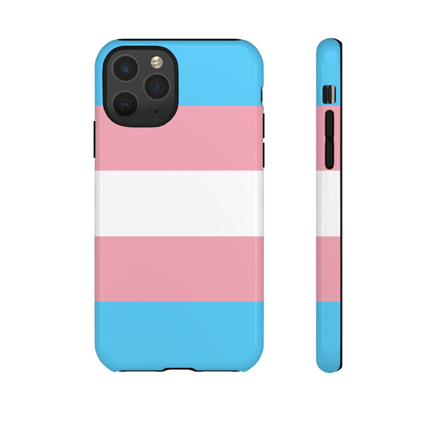 Transgender Pride iPhone Case – LGBTQ Flag Protective Cover for iPhone 11 12 13 14 15 16 17