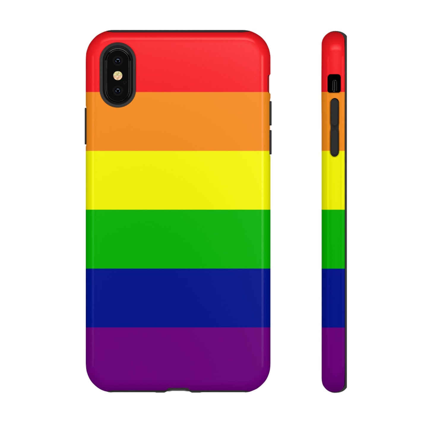Rainbow Pride iPhone Case – LGBTQ Flag Protective Cover for iPhone 11 12 13 14 15 16 17