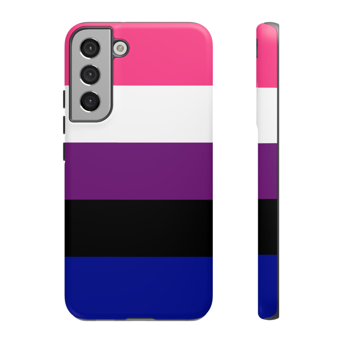 Genderfluid Pride Samsung Phone Case – LGBTQ Flag Protective Cover for Galaxy S21 S22 S23 S24 S25