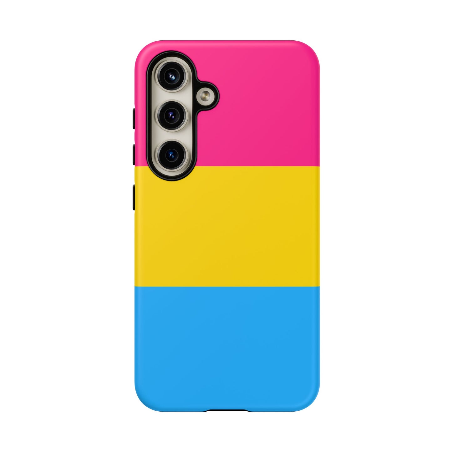 Pansexual Pride Samsung Phone Case – LGBTQ Flag Protective Cover for Galaxy S21 S22 S23 S24 S25