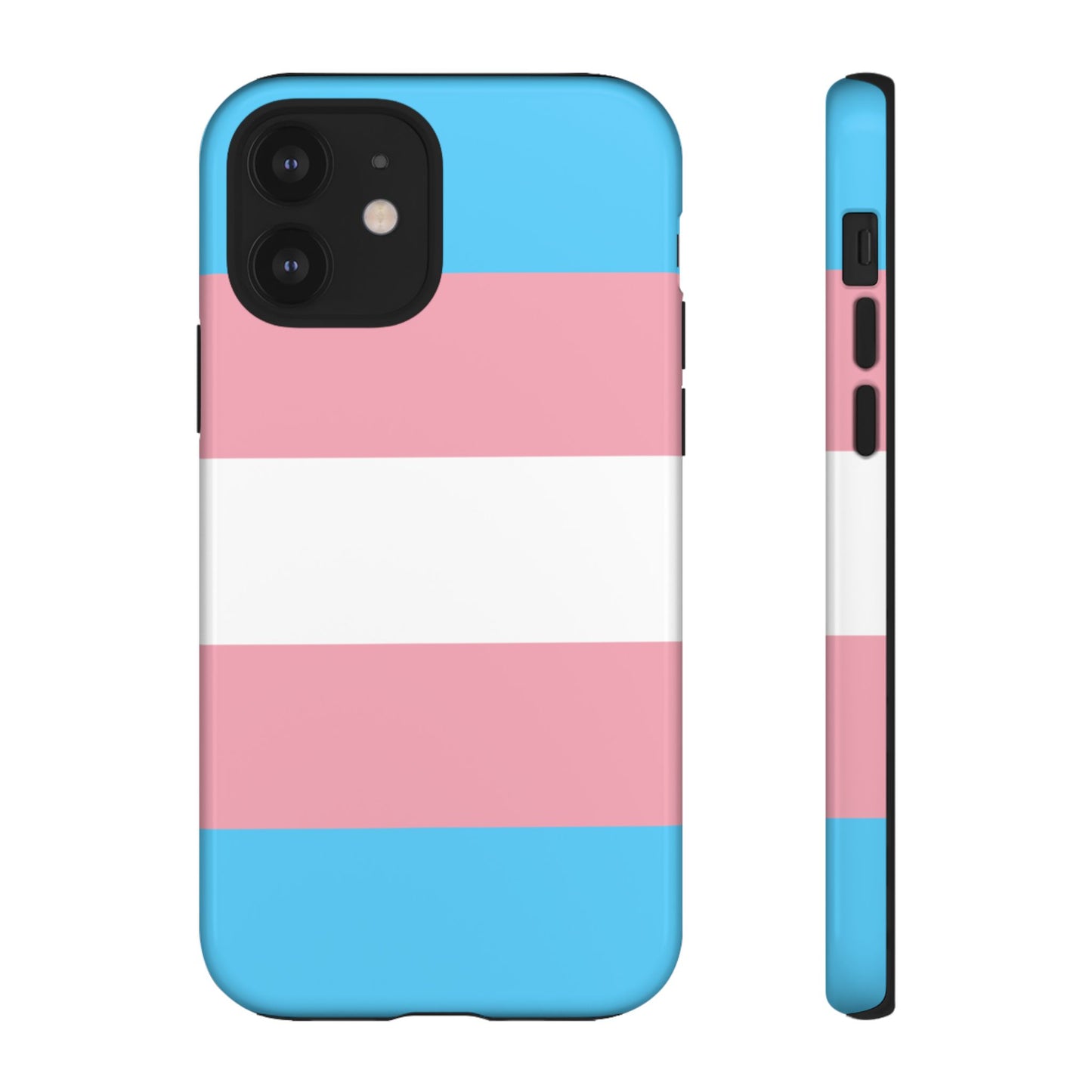 Transgender Pride iPhone Case – LGBTQ Flag Protective Cover for iPhone 11 12 13 14 15 16 17