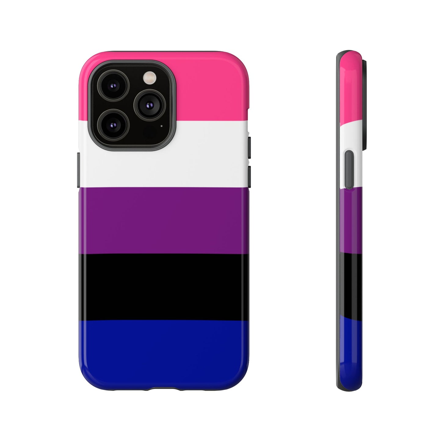 Genderfluid Pride iPhone Case – LGBTQ Flag Protective Cover for iPhone 11 12 13 14 15 16 17