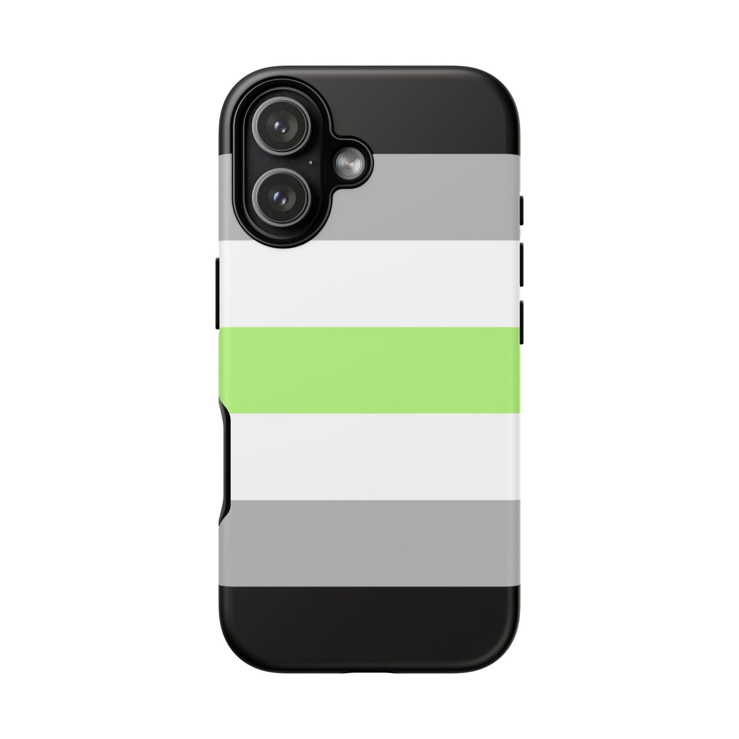 Agender Pride iPhone Case – LGBTQ Flag Protective Cover for iPhone 11 12 13 14 15 16 17
