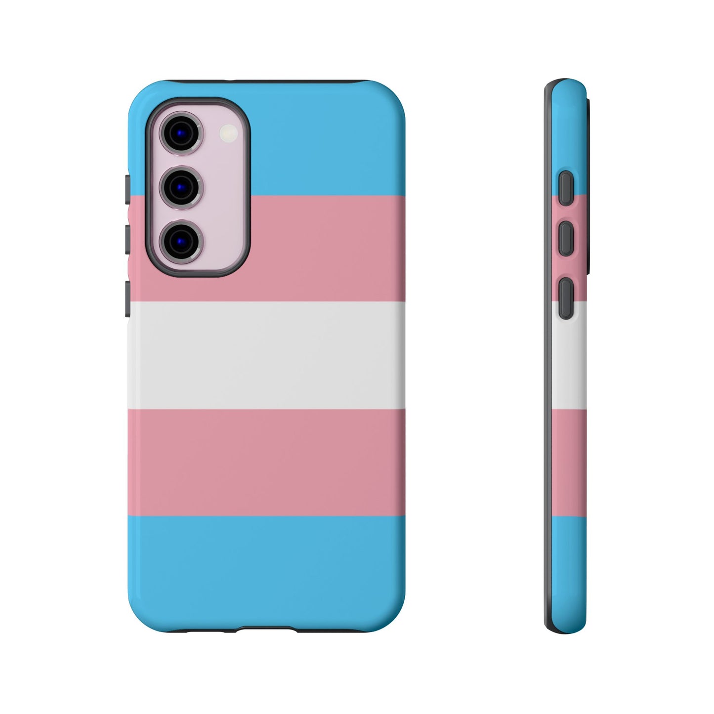 Transgender Pride Samsung Phone Case – LGBTQ Flag Protective Cover for Galaxy S21 S22 S23 S24 S25