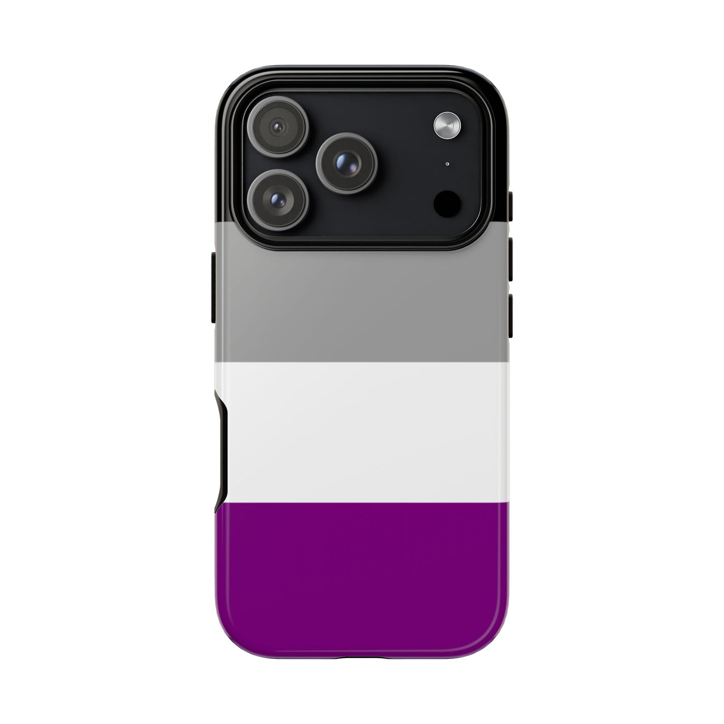 Asexual Pride iPhone Case – LGBTQ Flag Protective Cover for iPhone 11 12 13 14 15 16 17