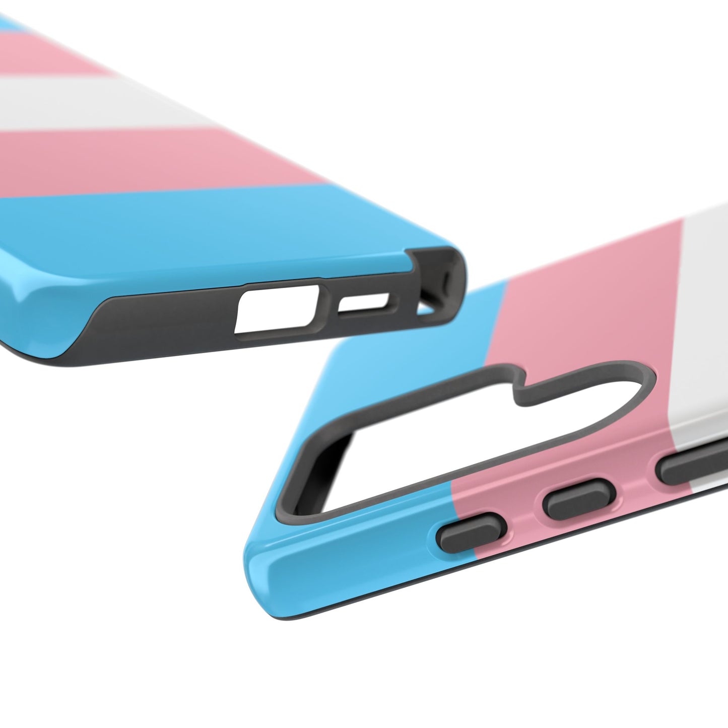 Transgender Pride Samsung Phone Case – LGBTQ Flag Protective Cover for Galaxy S21 S22 S23 S24 S25
