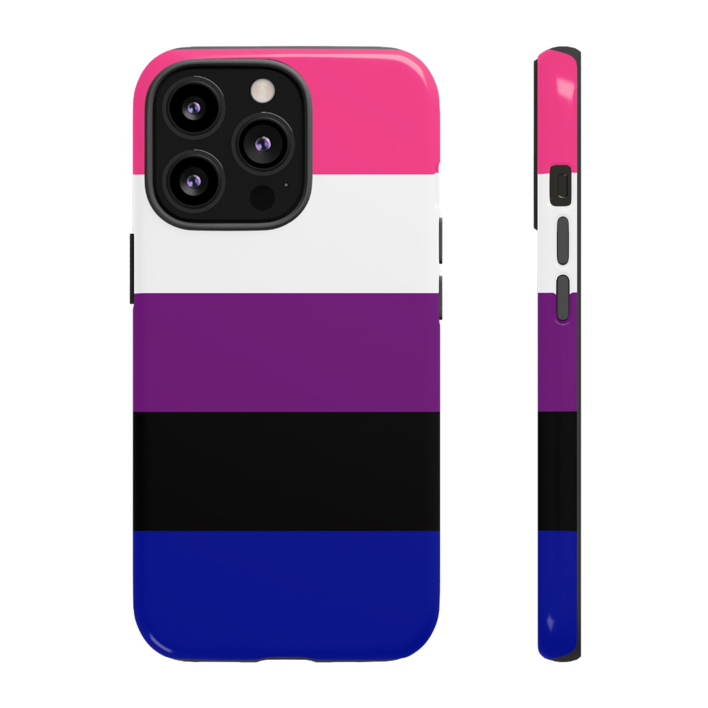 Genderfluid Pride iPhone Case – LGBTQ Flag Protective Cover for iPhone 11 12 13 14 15 16 17