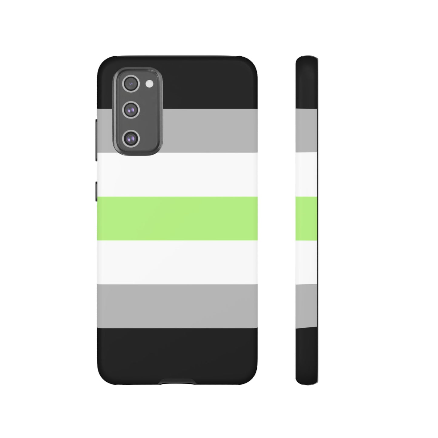 Agender Pride Samsung Phone Case – LGBTQ Flag Protective Cover for Galaxy S21 S22 S23 S24 S25