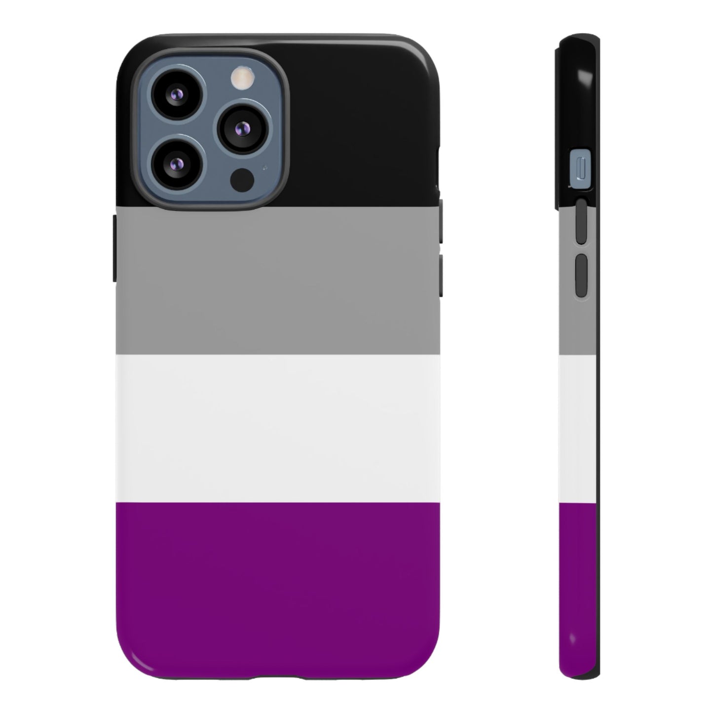Asexual Pride iPhone Case – LGBTQ Flag Protective Cover for iPhone 11 12 13 14 15 16 17