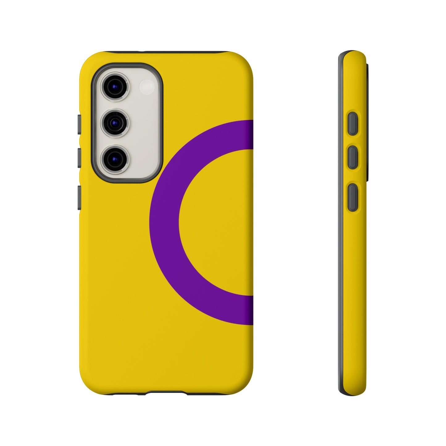 Intersex Pride Samsung Phone Case – LGBTQ Flag Protective Cover for Galaxy S21 S22 S23 S24 S25