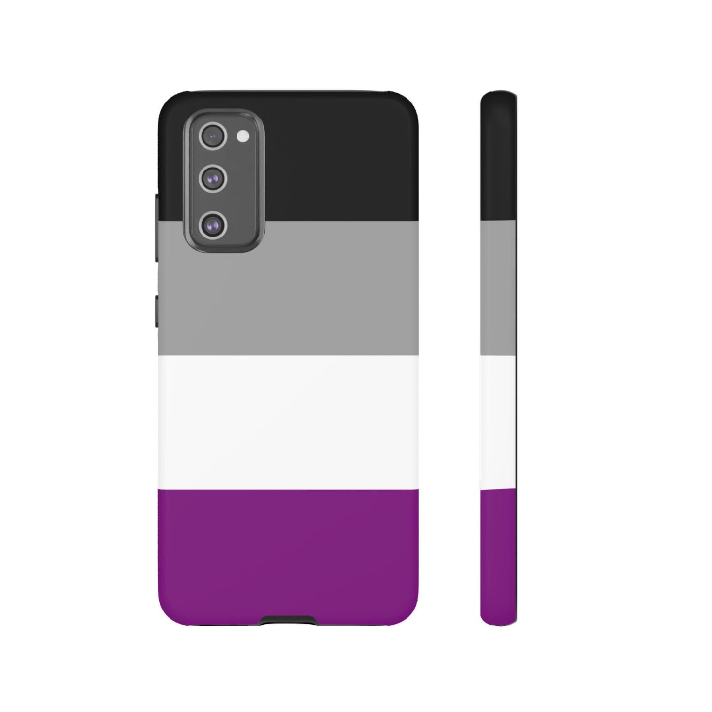 Asexual Pride Samsung Phone Case – LGBTQ Flag Protective Cover for Galaxy S21 S22 S23 S24 S25