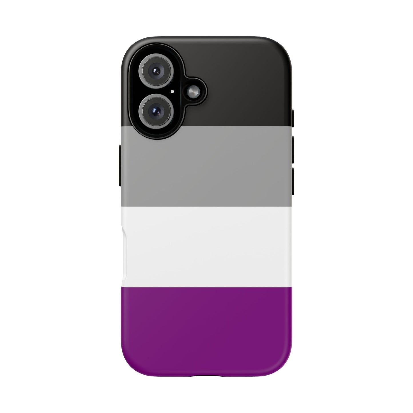 Asexual Pride iPhone Case – LGBTQ Flag Protective Cover for iPhone 11 12 13 14 15 16 17