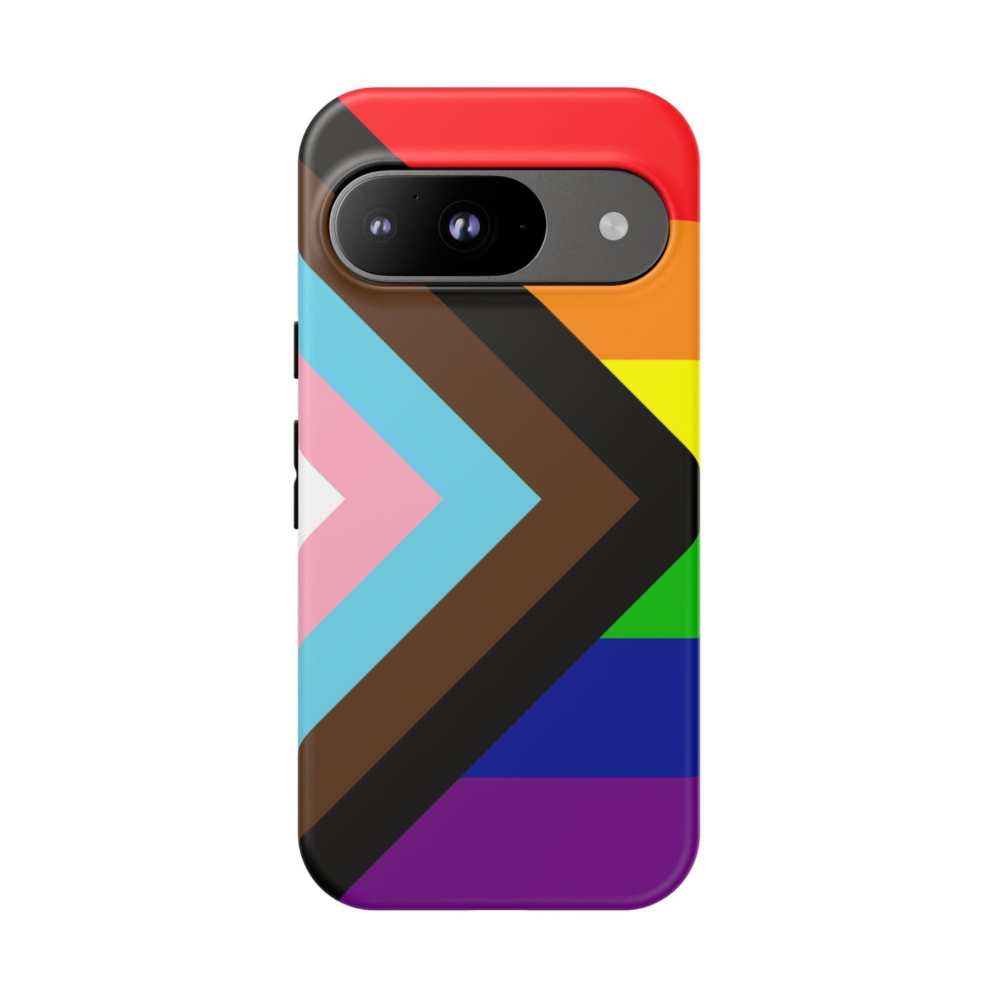 Progress Pride Google Pixel Phone Case – LGBTQ Protective Cover for Pixel 6 7 8 9