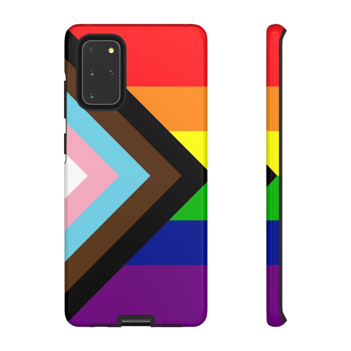Progress Pride Samsung Phone Case – LGBTQ Flag Protective Cover for Galaxy S21 S22 S23 S24 S25