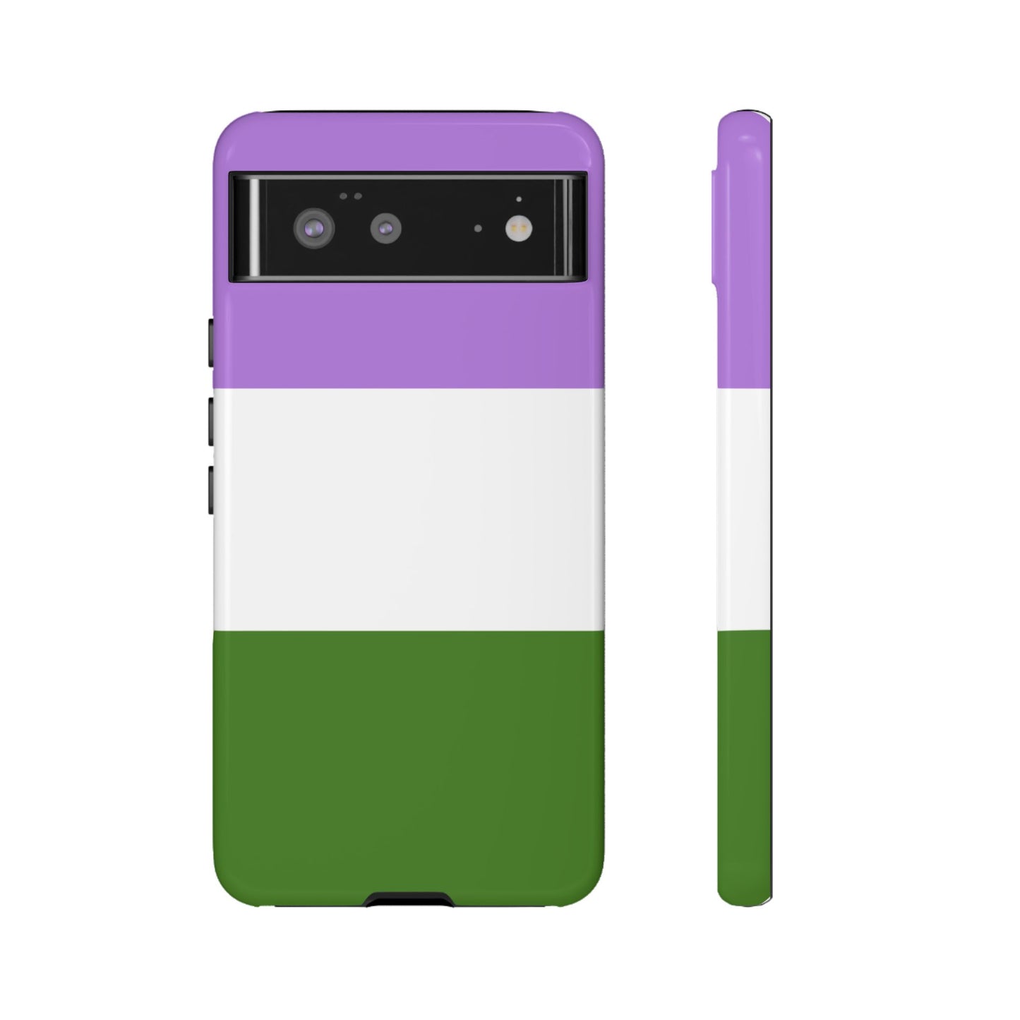 Genderqueer Pride Google Pixel Phone Case – LGBTQ Protective Cover for Pixel 6 7 8 9