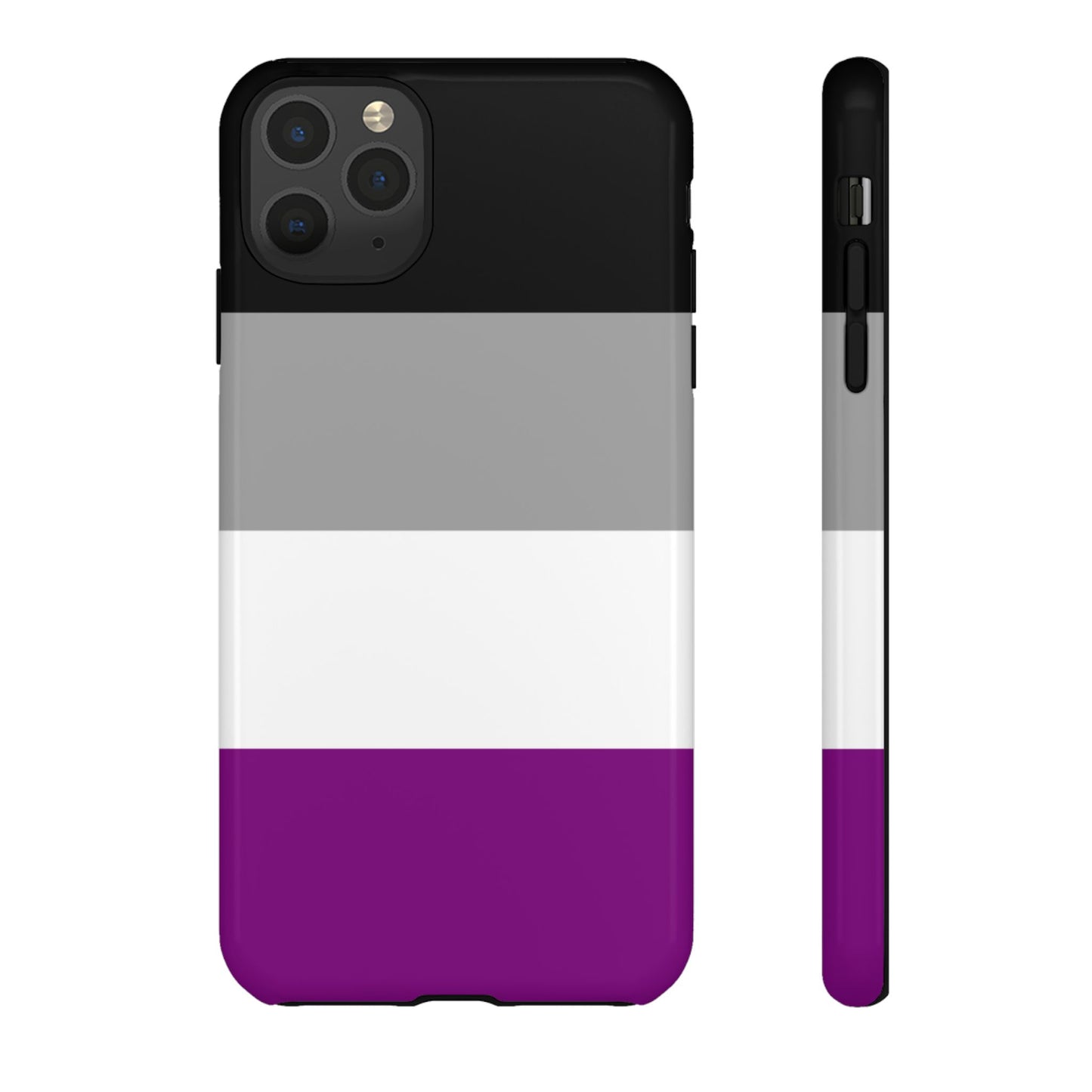 Asexual Pride iPhone Case – LGBTQ Flag Protective Cover for iPhone 11 12 13 14 15 16 17