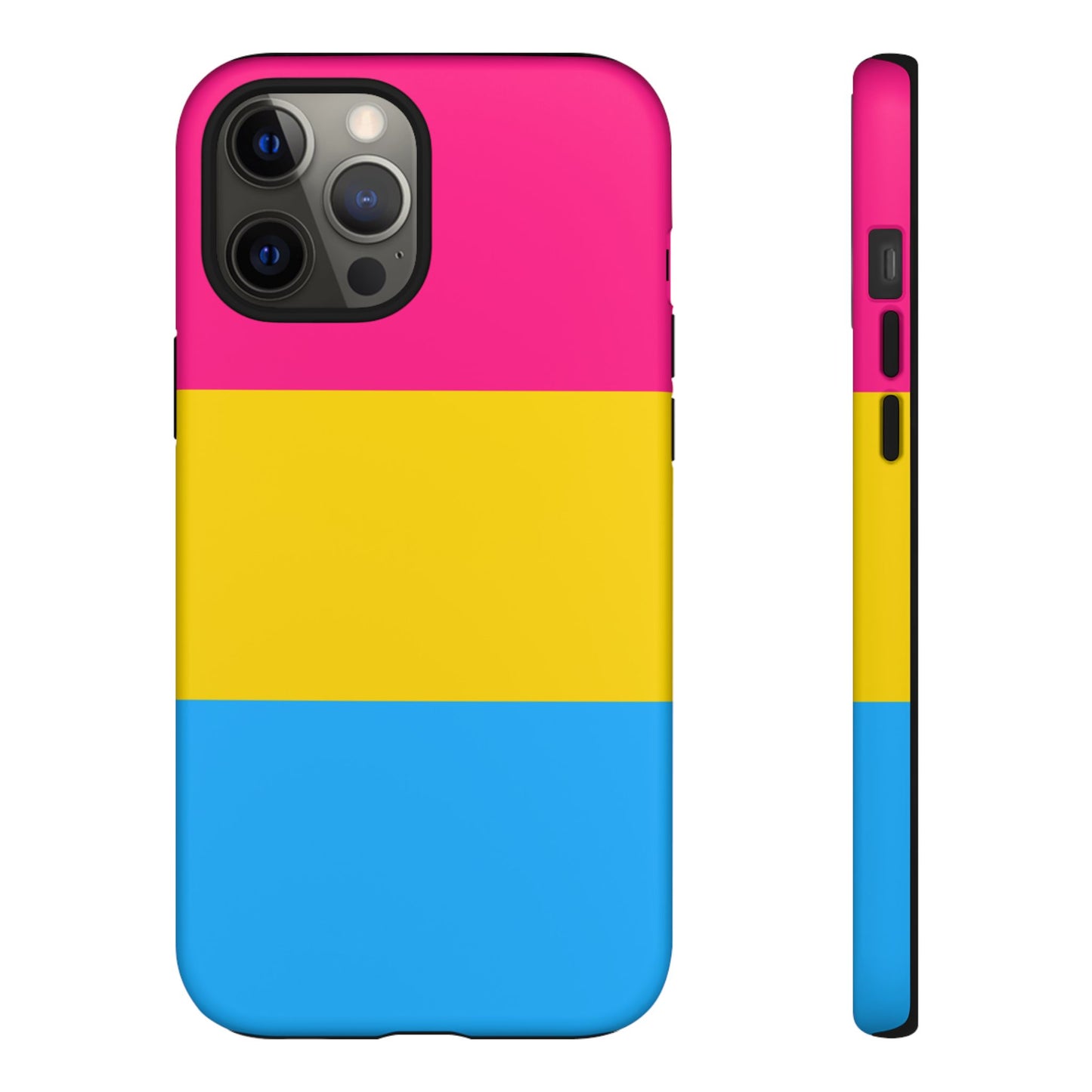 Pansexual Pride iPhone Case – LGBTQ Flag Protective Cover for iPhone 11 12 13 14 15 16 17