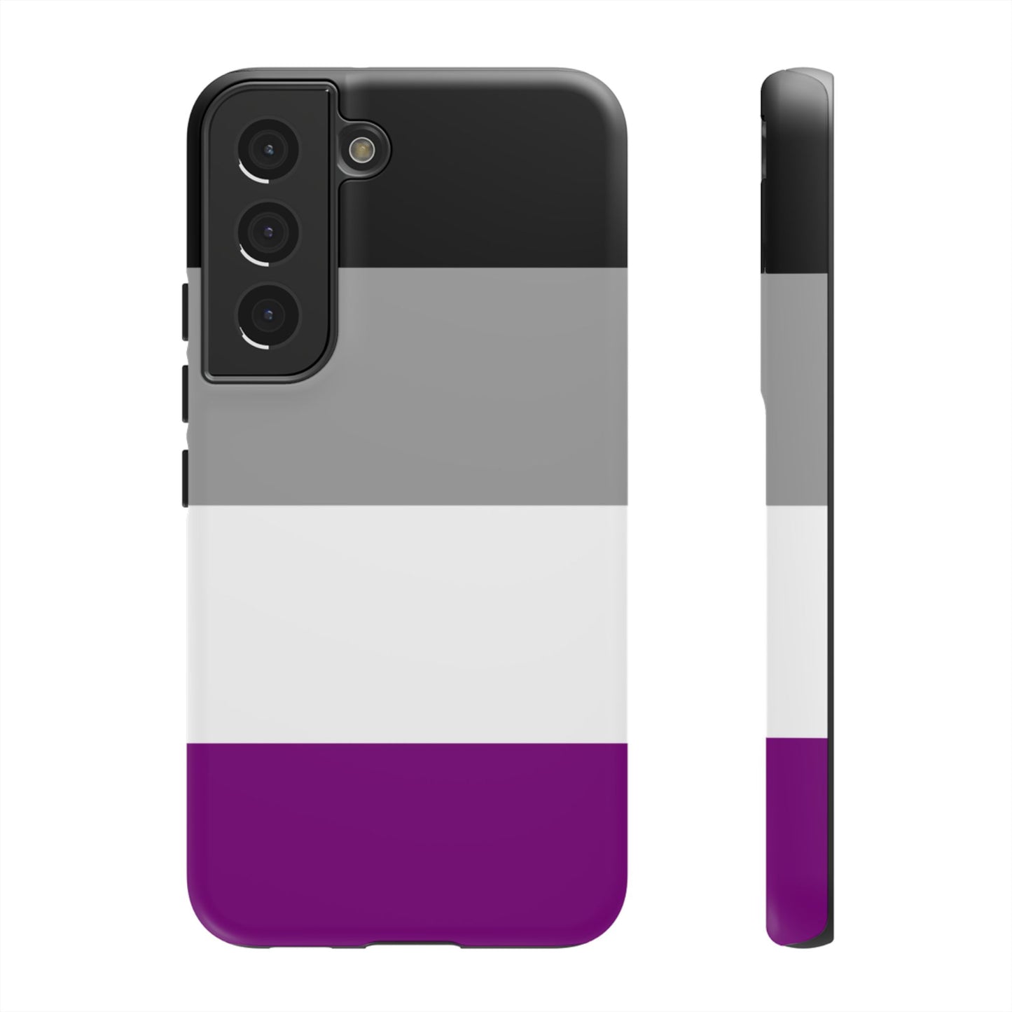 Asexual Pride Samsung Phone Case – LGBTQ Flag Protective Cover for Galaxy S21 S22 S23 S24 S25