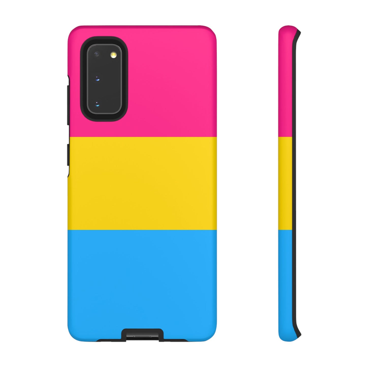 Pansexual Pride Samsung Phone Case – LGBTQ Flag Protective Cover for Galaxy S21 S22 S23 S24 S25