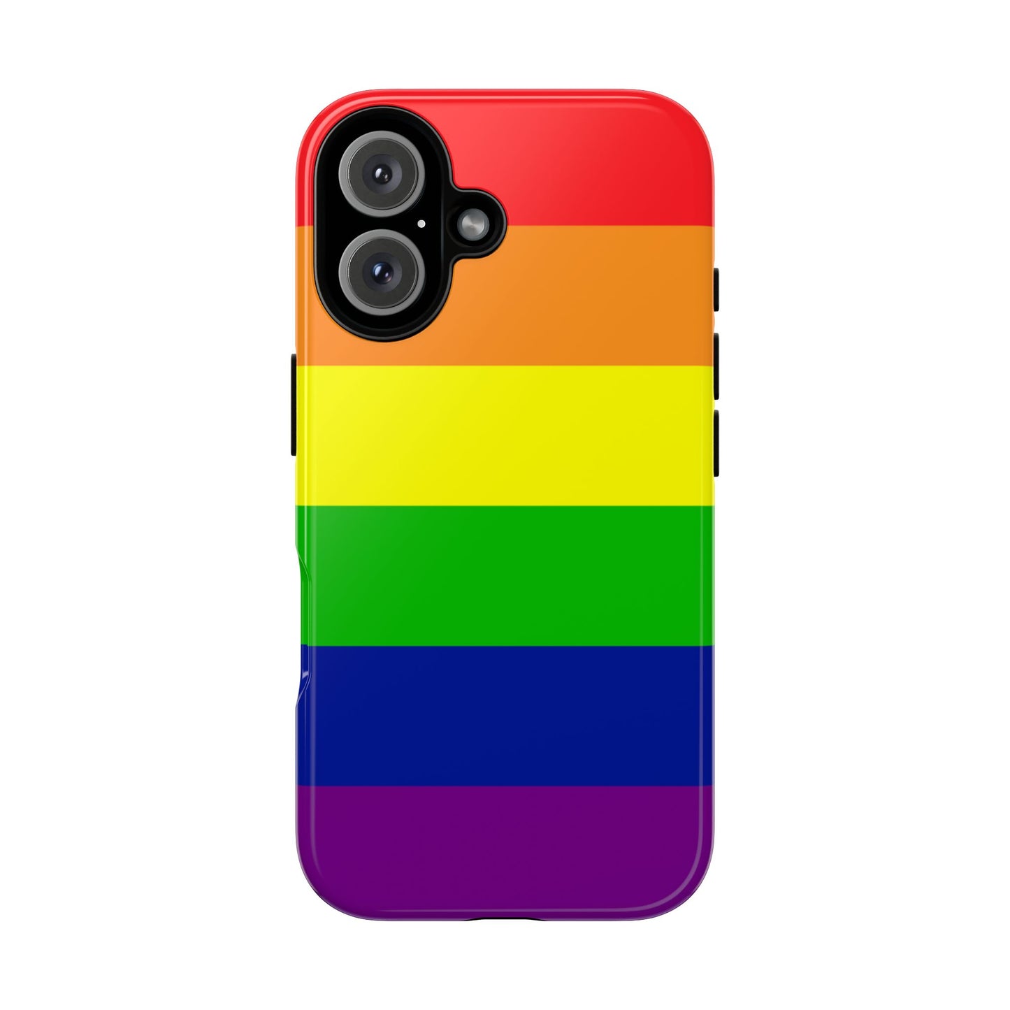 Rainbow Pride iPhone Case – LGBTQ Flag Protective Cover for iPhone 11 12 13 14 15 16 17