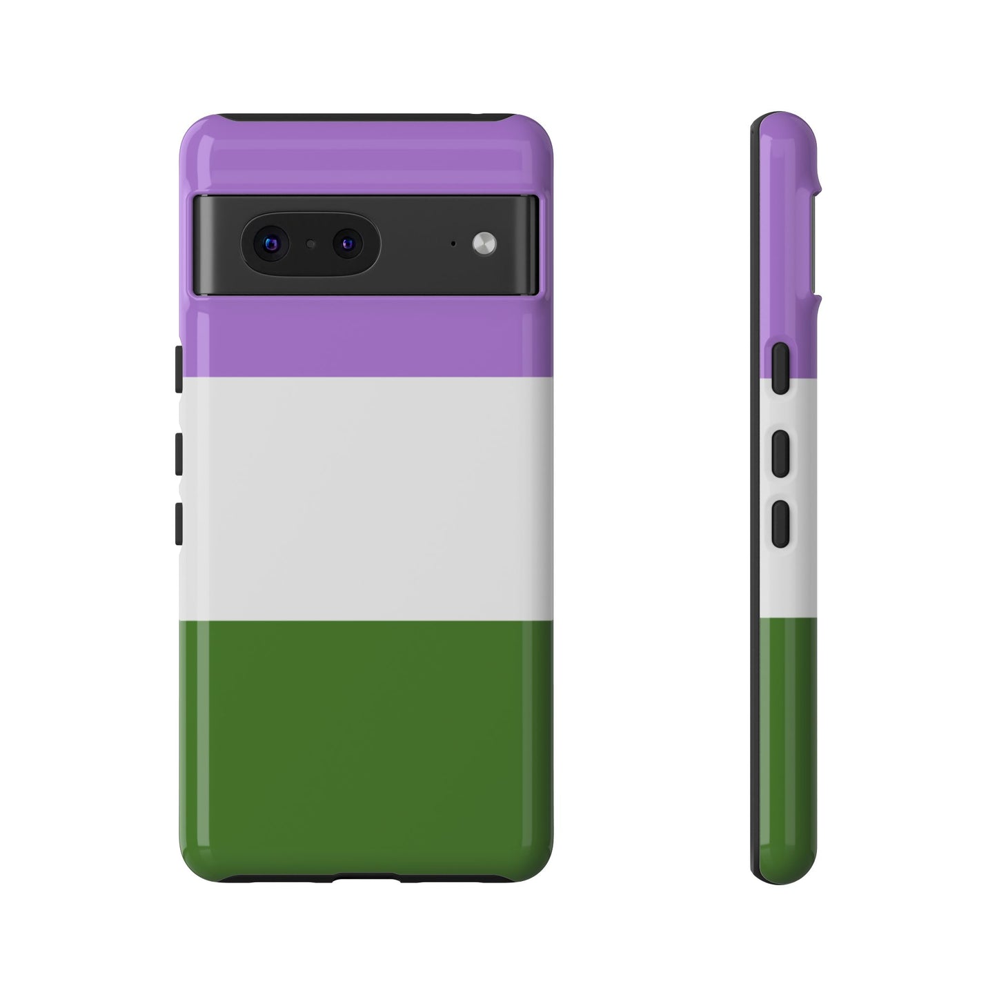 Genderqueer Pride Google Pixel Phone Case – LGBTQ Protective Cover for Pixel 6 7 8 9