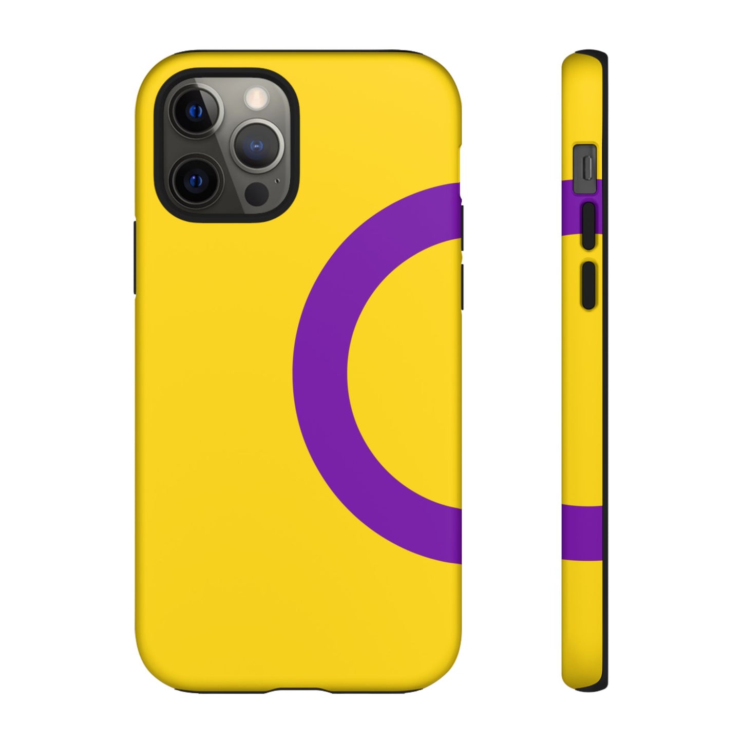 Intersex Pride iPhone Case – LGBTQ Flag Protective Cover for iPhone 11 12 13 14 15 16 17
